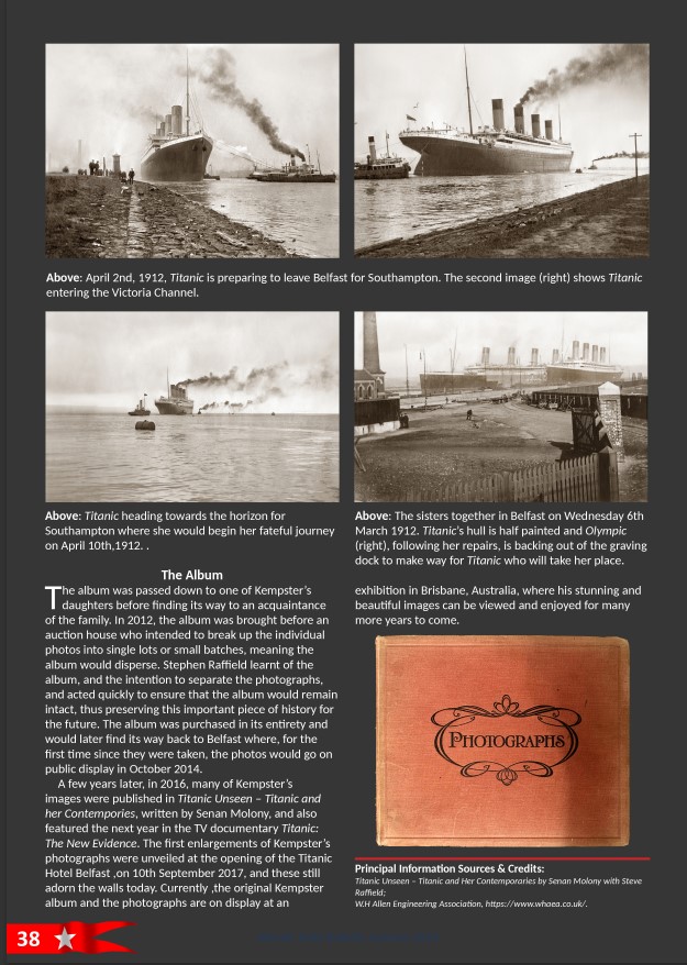 Titanic - Atlantic Daily Bulletin 2024