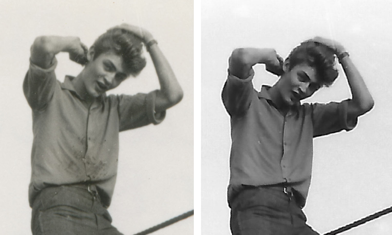 Photographs Forever Scan Comparison